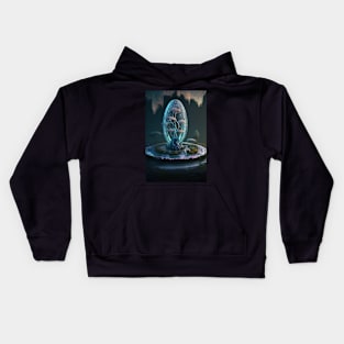 A Water Garden of Trees Kids Hoodie